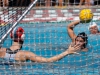 Palomar’s Kendyl Mundt scores during the second period and increased the Comets lead 7-0 over visiting Miramar College. Mundt finished the game with six goals as the Comets defeated the Jets 17-2 Sept. 2 at the Wallace Memorial Pool. Philip Farry / The Telescope