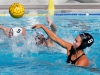 Palomar's Lucy Gates (8) throws goal 11 for the Comets at the 2015 Women's Water Polo Pacific Coast Athletic Conference on Nov. 7 at the Ned Baumer pool. The Pacific Coast Athletic Conference (PCAC) is an intercollegiate athletic conference governed by the California Community College Athletic Association (CCCAA). PPalomar defeated Miramar 14 - 6. The Comets took third place overall. Coleen Burnham/The Telescope