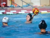 Palomar's Emilee Foltz, 11, looks for a teammate to pass the ball to in the game against Southwestern at the Wallace Memorial Pool Oct. 14, 2015. Kari Clarke/ The Telescope