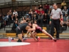 Palomar wrestler, Jake Schaeffer, competes against Santa Ana's Jose Chanoa in the 125 pound weight class at the Dome Oct. 28. No. 2-ranked Schaeffer wins the match 12-6. Brandy Sebastian/The Telescope