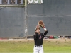 Palomar's Jordan Gardner waits for the ball to record the second out of the third inning against visiting Southwest College. The Comets beat the Jaguars 7-0 at Myers Field 21 April and improved their record to 29-5 (20-2 PCAC). Philip Farry / The Telescope