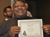 Palomar College photojournalism student, Paul Francis, receives an award at the JACC Socal Conference(Journalism Association of Community Colleges),at Cal. State Fullerton, Fullerton, Calif. on Saturday, 10.12.13. Photo Credit: Xenia Spatacean
