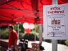 'Stock the Bank!' is held at SU-Quad on Palomar College San Marcos campus. All food items and donations had been collected by the Student Affairs between 10 a.m. and 1 p.m. on Nov.20, 2014 • Yoshikazu Yamashita/ The Telescope