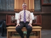 Organist Dr. Michael Munson performs at the Concert Hour on the Palomar pipe organ Oct. 23 in room D5. Photo: Yoshikazu Yamashita | The Telescope