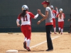 Palomar outfielder Keilani âKKâ Fronda high fives head softball coach Lacey Craft after hitting a 3-run homerun in the 3rd inning to put Palomar up 20-0 against Imperial Valley College on April 23 at Palomarâs softball field. Fronda hit for the cycle with 2 homeruns, a triple, double, single, and 8 RBIâs in the Cometâs 25-0 win over the Arabs. The win gave the Cometâs a perfect 18-0 conference record for the first time since 2005. Scott Colson/The Telescope