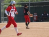 Palomar outfielder Keilani âKKâ rounds the bases after hitting a 3-run homerun in the 3rd inning to put Palomar up 20-0 against Imperial Valley College on April 23 at Palomarâs softball field. Fronda hit for the cycle with 2 homeruns, a triple, double, single, and 8 RBIâs in the Cometâs 25-0 win over the Arabs. The win gave the Cometâs a perfect 18-0 conference record for the first time since 2005. Scott Colson/The Telescope