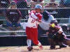 Palomar outfielder Leilani 'KK' Fronda launches her second homerun of the game in the 4th inning against Southwestern College on April 16 at Palomarâs softball field. Fronda went 4-4 with 2 homeruns, a double, and 5 RBIâs in the Cometâs 11-3 win over the Jaguars. The win improved Palomarâs conference record to a perfect 16-0 record with one conference game left. Scott Colson/The Telescope