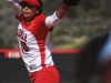 Palomar starting pitcher Kristina Carbajal pitches in the 2nd inning against Southwestern College on April 16 at Palomarâs softball field. Carbajal pitched the first 4 1/3rd innings allowing 3 runs, and went 2-3 with a homerun at the plate in the Cometâs 11-3 win over the Jaguars. The win improved Palomarâs conference record to a perfect 16-0 record with one conference game left. Scott Colson/The Telescope