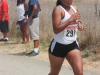 Sept. 6, 2013 Oceanside, Calif. | Palomar cross country runner Micaelina Sarmiento approaches the finish line at Palomar College Invitational. Micaelina finished with a time of 20:33 and a pace of 6:37 finishing 6th place. Scott Colson/ Telescope