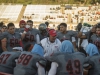 Defensive Coordinator J.G. Aegerter, coaches the Palomar defense squad between drives at the season opener Sept. 6, 2014. Photo: Casey Cousins | The Telescope