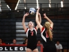 October 4, 2013 | Palomar's Katy Harlow-Nohe (No. 7) sets the ball to a teamate during game against Mount San Jacinto. PHOTO CREDIT: Stephen Davis/ Telescope
