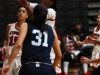 Guard Mikaela Stanton (#10) goes for a two-pointer in a women’s basketball game against Mira Costa College played in the Dome on Jan. 24. Stanton led the Comets with 16 points in their 78-50 win over the Spartans. It was the Comets’ 7th win in their last 8 games. . • Scott Colson/The Telescope