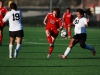 Midfielder Kaitlyn Crone (#10) juggles the ball in a women's soccer game against Imperial Valley College at Minkhoff Field. Kaitlyn finished the game with one goal in The Comets' impressive 4-0 win against The Arabs. • Scott Colson/Telescope