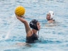Kelly Harris #9 looks for an opening against Grossmont on Oct. 9 in the Wallace Memorial pool• Xenia Spatacean/Telescope