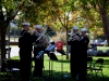 November 8, 2013 | The Brass Quintet of the United States Navy Band SouthWest, led by Musician Second Class (Surface Warfare) Anthony Smouse, plays the National Anthem during Palomar College's 2013 Veterans' Day Ceremony. /PHOTO CREDIT: Stephen Davis/Copyright 2013 The Telescope