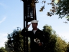 November 8, 2013 | Musician Third Class (MU3) Kiel Senninger of the United States Navy Band South West salutes after sounding Taps at conclusion of the 2013 Veterans’ Day Ceremony held at Palomar College. /PHOTO CREDIT: Stephen Davis/Copyright 2013 The Telescope