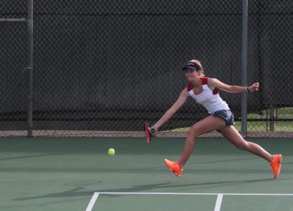 Palomar's Remy Littrel in match Feb 11, 2014 against Irvine Valley. (Joe Davis/The Telescope)