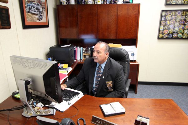 September 16, 2014, Palomar College New Police Chief Mark DiMaggio. (Paul Nelson/The Telescope)