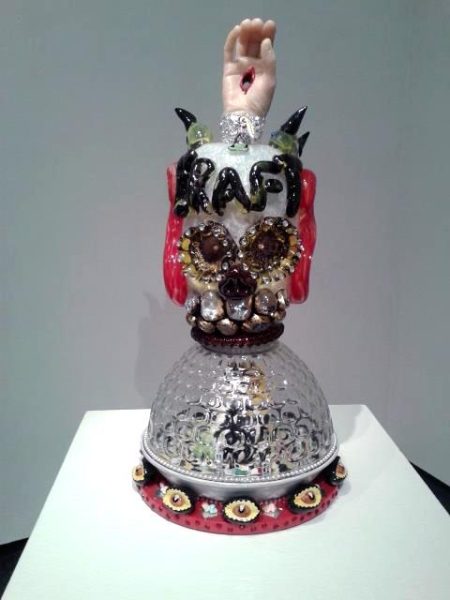 "Death of Craft" by Einar and Jamex de la Torre, on display at the Boehm Gallery's "Crystal Method" exhibit through Nov. 6. (Hayley Ulle/The Telescope)