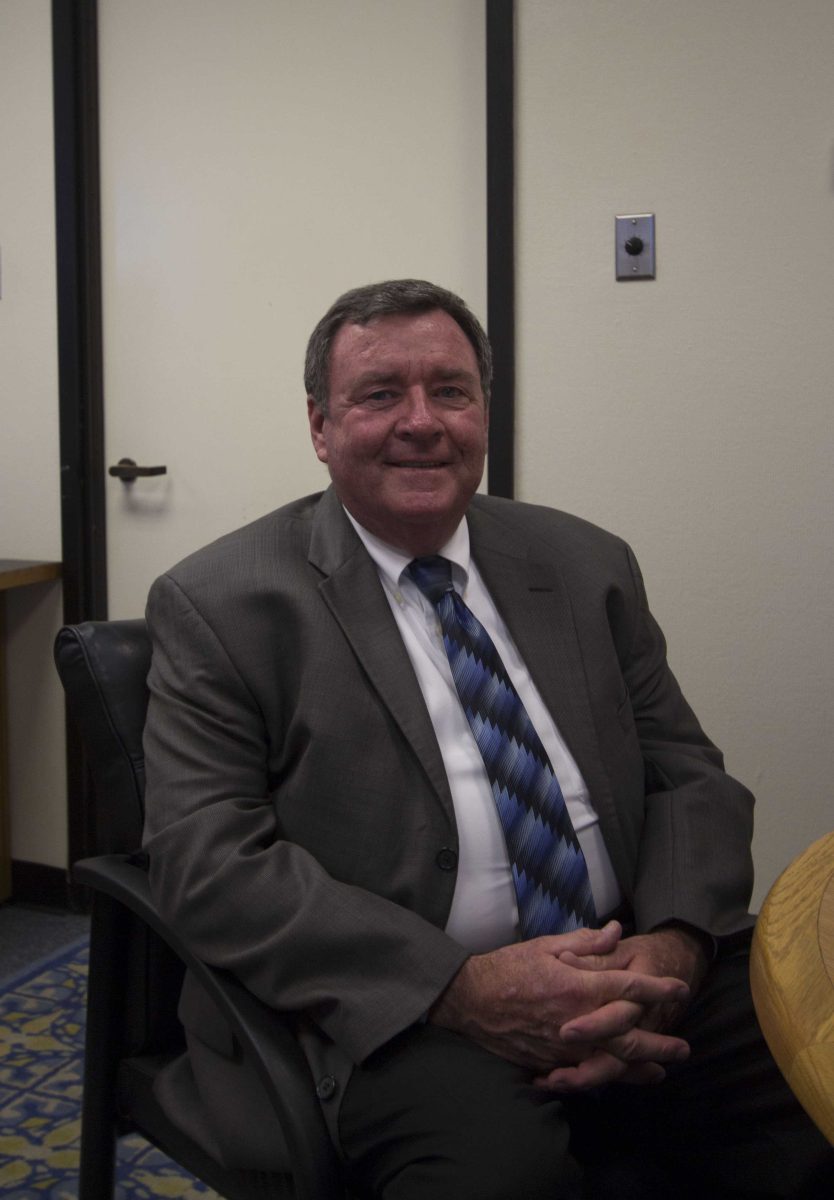 Palomar College President Robert Deegan was appointed President in 2004. He has decided to to retire after serving 10 years at Palomar College, San Marcos, Calif. Oct. 21, 2014. (Paul Nelson/The Telescope)