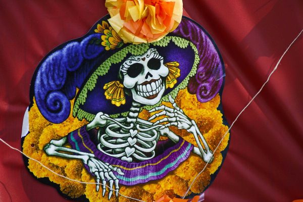 Decorations from Palomar College's Day of the Dead celebration, Nov. 5, 2014. (Angela Marie Samora/The Telescope)