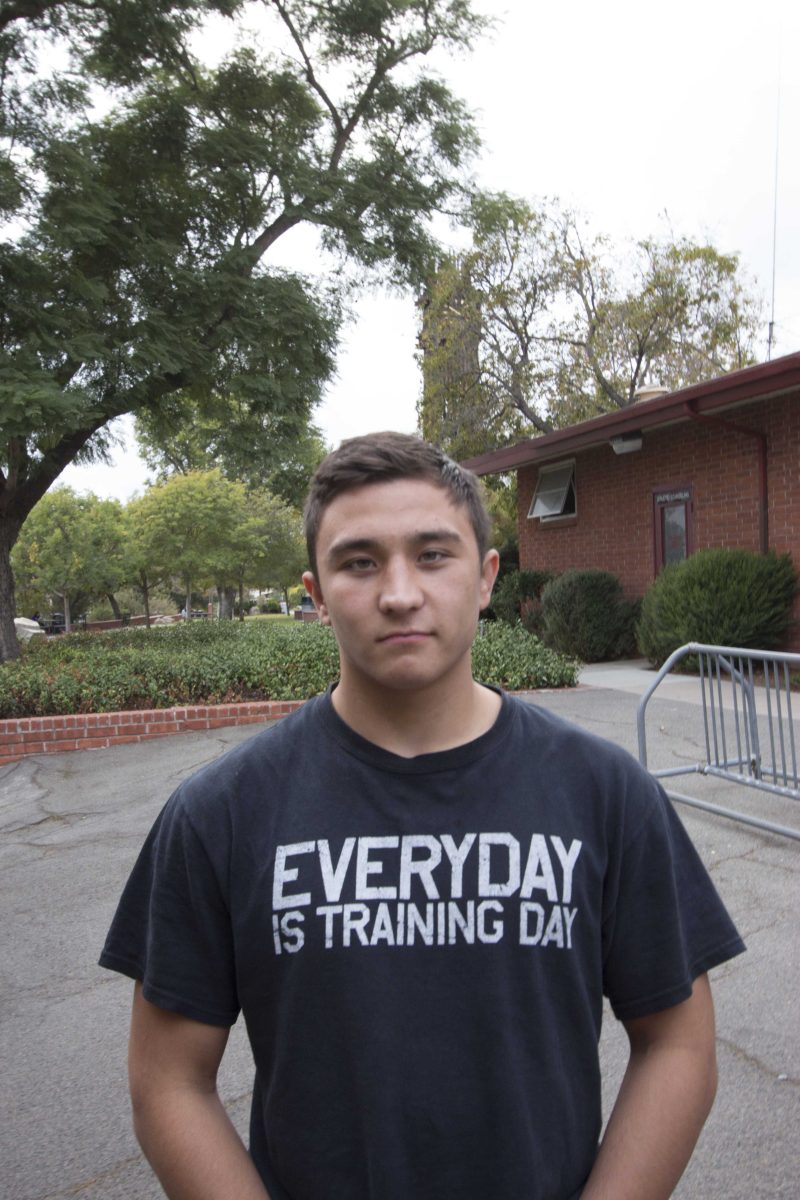 Palomar College Wrestler Alex Graves is number 1 in the state. Nov. 20 2014. (Paul Nelson/The Telescope)