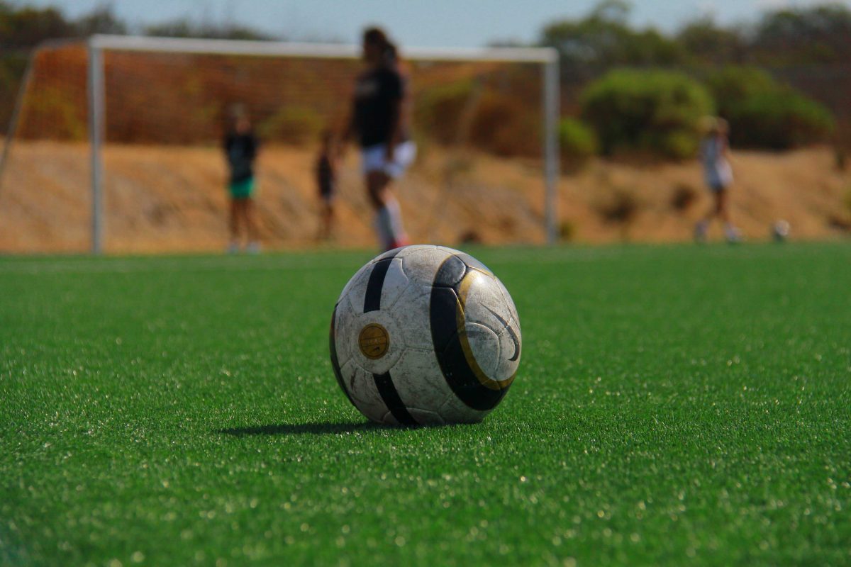 Aug. 19, 2013. Palomar Comets women’s soccer team conducts its first official practice of the 2013 season. (Stephen Davis/The Telescope)