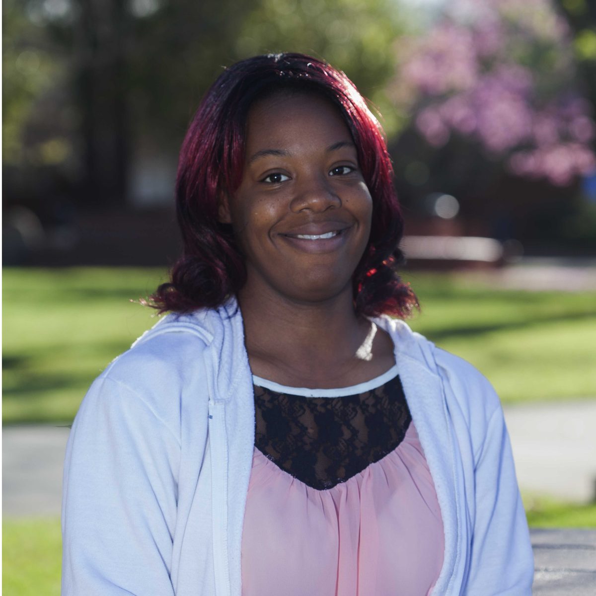 U.S. Marine Corps veteran Kandice Roberts. (Stephen Davis/The Telescope)