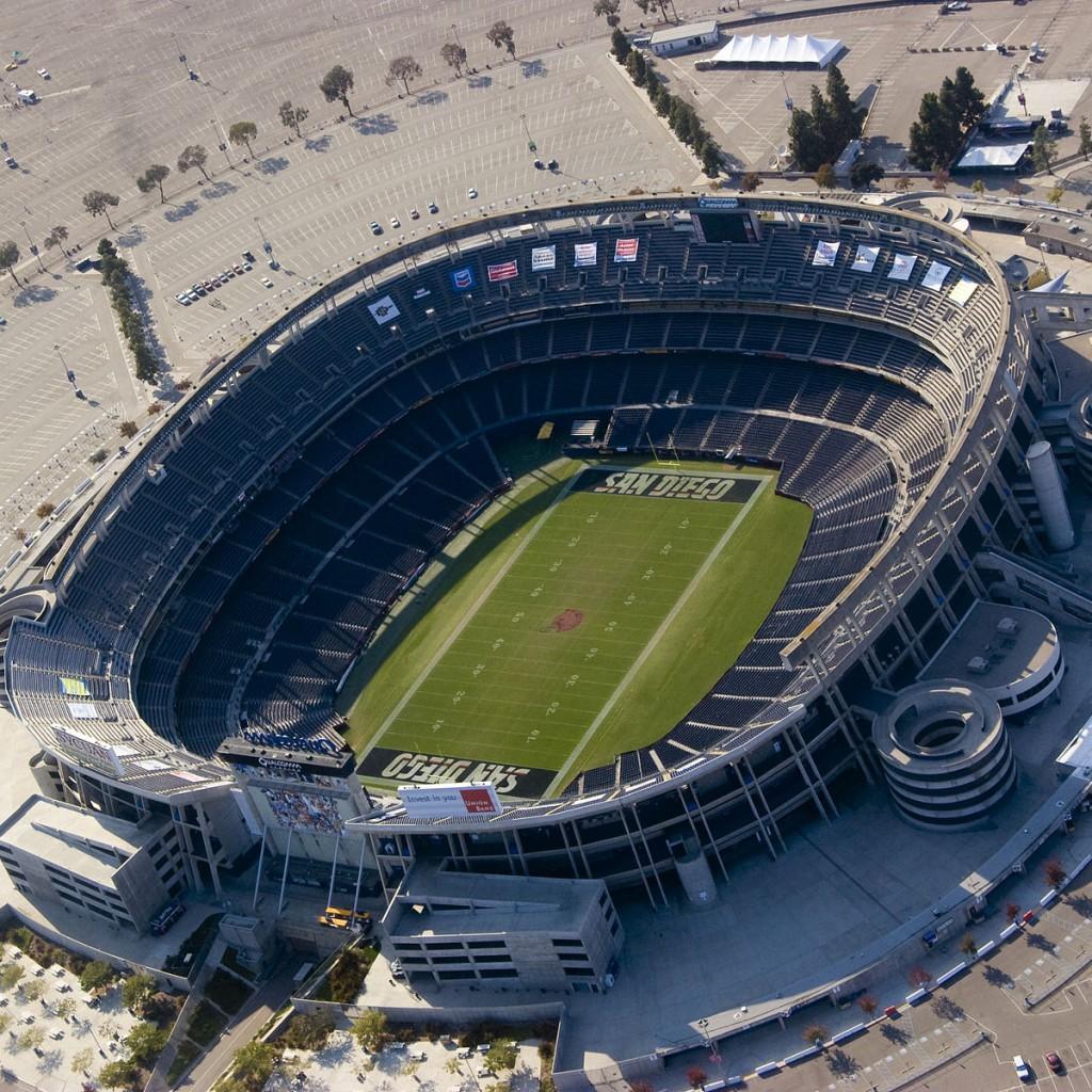 Qualcomm Stadium. (Photo courtesy of Kevin Baird)