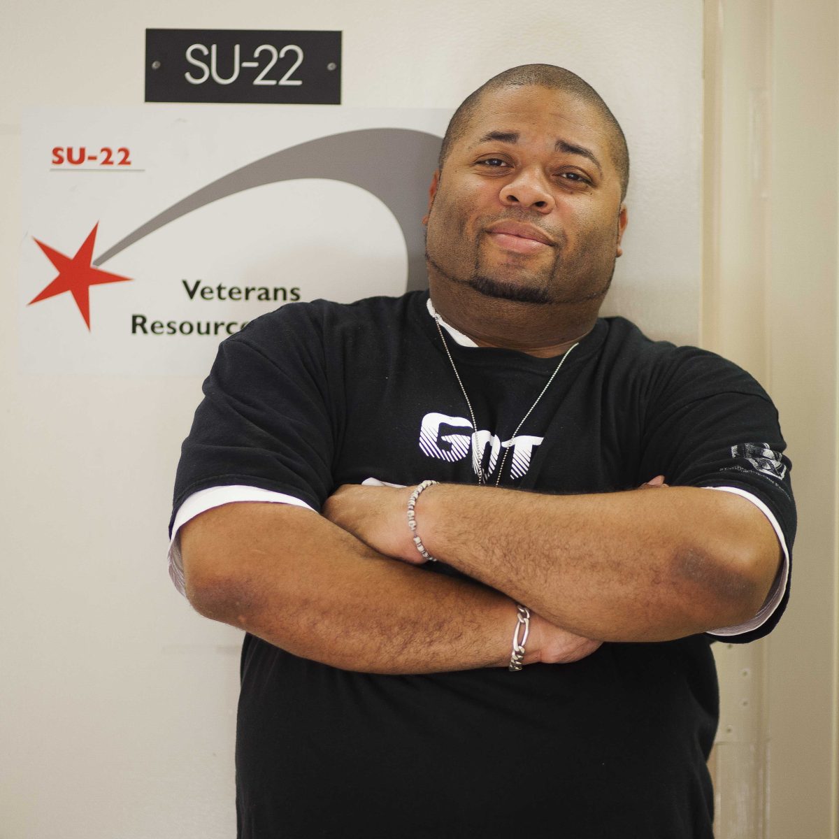 U.S. Marine Corps veteran and Palomar College student Sid Matlock. (Stephen Davis/The Telescope)