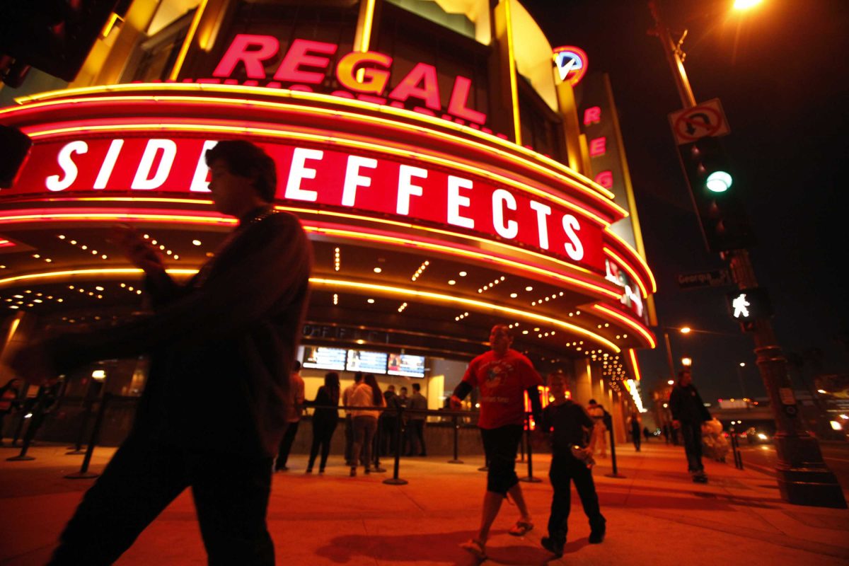 Regal Entertainment Group is one of three theater chains that is said to be under investigation by the Department of Justice for its film distribution practices. (Genaro Molina/Los Angeles Times/TNS)