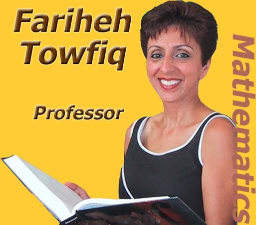 Palomar College mathematics professor Fariheh Towfiq. (Photo courtesy of Palomar College Math Department.)