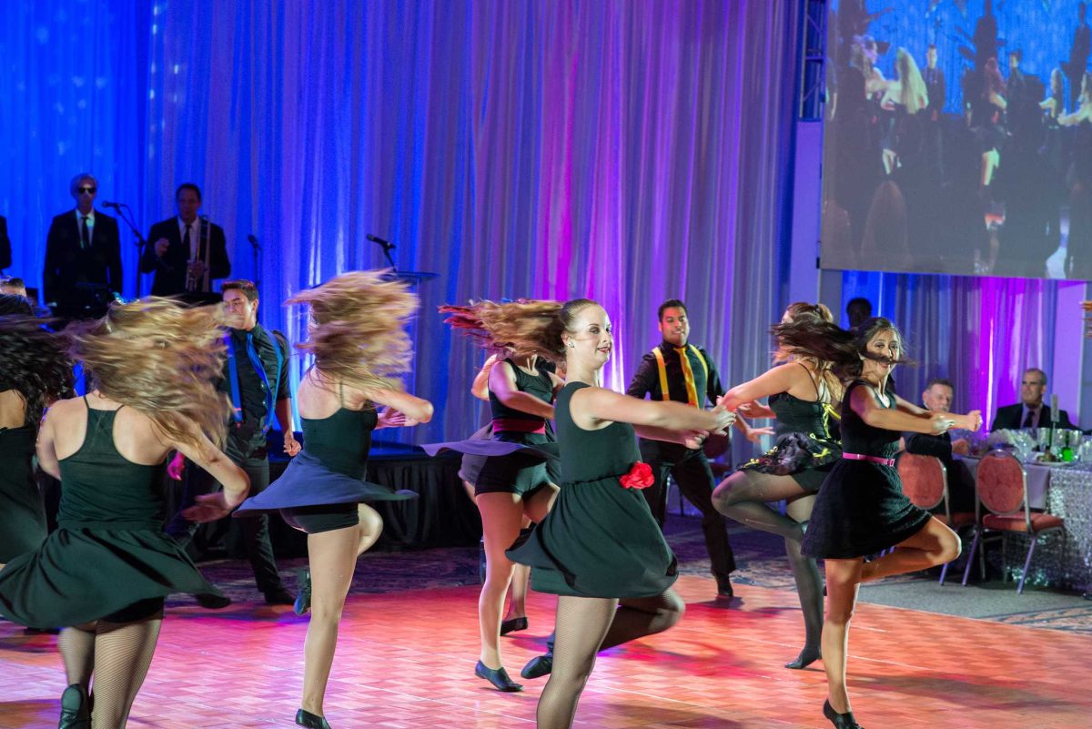 Dancers perform for the PaloDancers perform for the Palomar College President's Associates 24th Annual Gala at the Omni La Costa Resort & Spa on Saturday, Sept. 12, 2015. (Justin Gray/The Telescope)College President's Associates 24th Annual Gala at the Omni La Costa Resort & Spa on Saturday, Sept 12. The Telescope