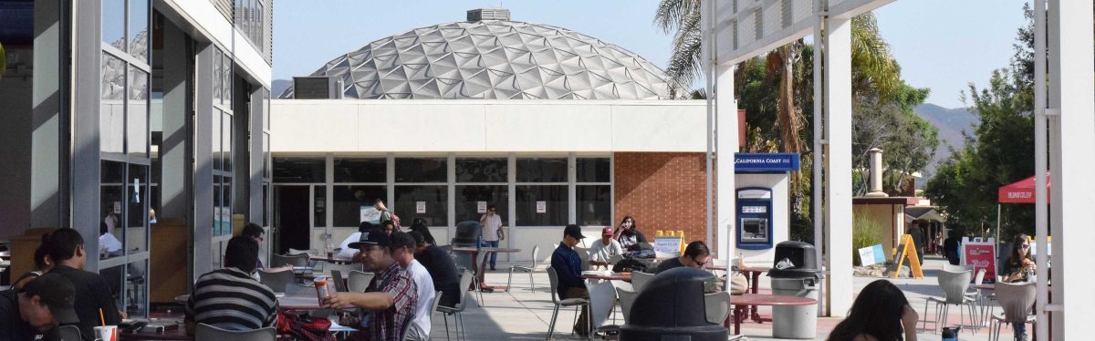 Students study, eat lunch and hang out at the cafeteria. (Leila Figueroa The Telescope)