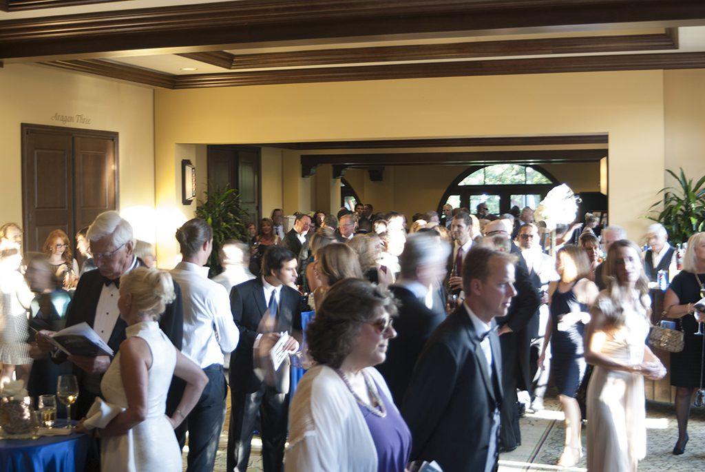 Guests mill about at the 25th annual gala at the Rancho Bernardo Inn on Sept. 10, 2016. (Christopher Jones/The Telescope)