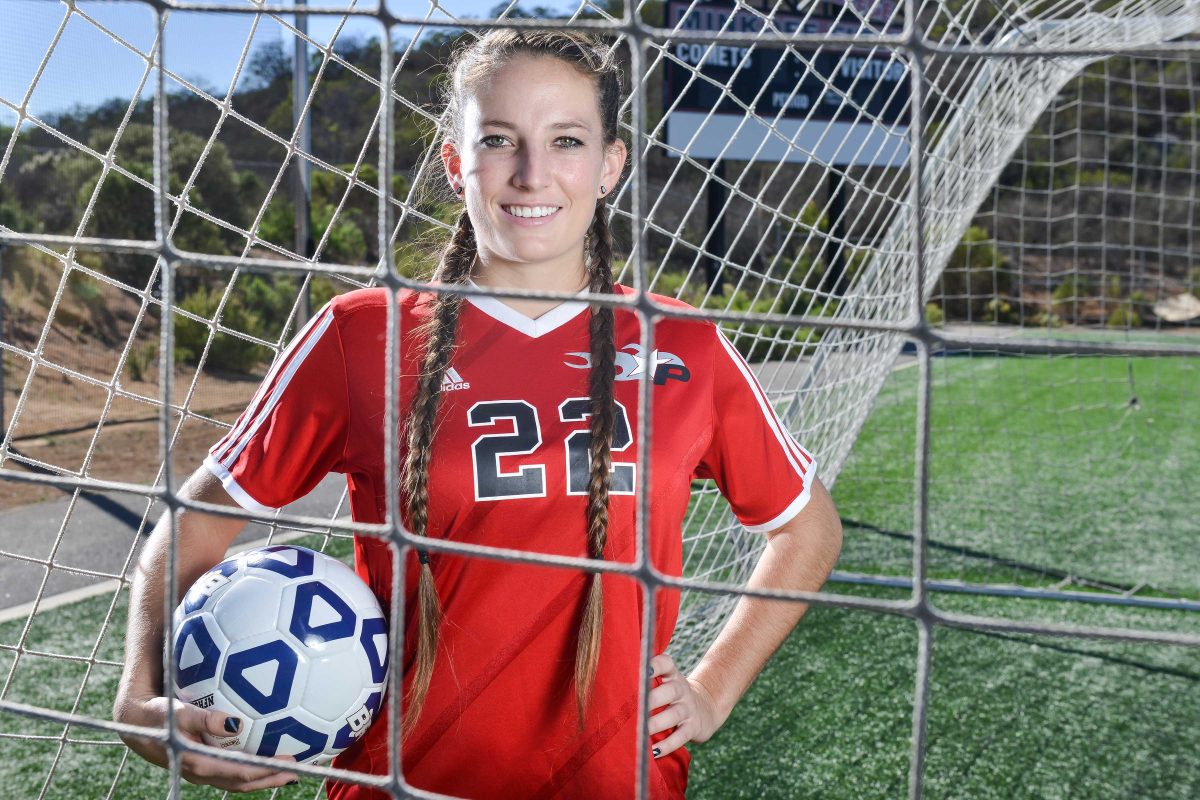 Faces of Palomar: “Each game is a new challenge. You’ll never face the same exact thing again so you always have to look at and obstacle and figure out a way around it. You can’t just ignore it.” (Brandy Sebastian/The Telescope)