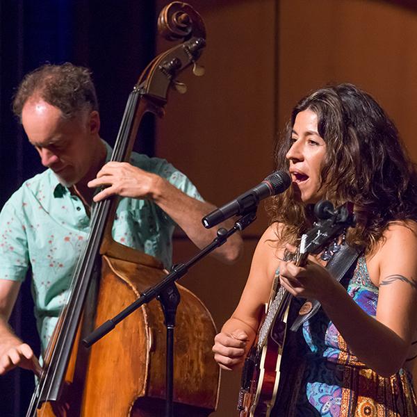 The Steph Johnson Trio performed a free jazz concert at the Palomar College Howard Brubeck Theatre on Thursday, Sept. 29, 2016. The trio features Steph Johnson on guitar and vocals, Rob Thorsen on bass and Fernando Gomez on drums. This was one of the Fall 2016 Thursday Concert Hours presented by Palomar. (Joe Dusel/The Telescope)