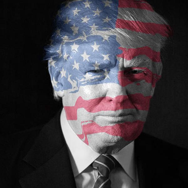 Photo Illustration of Republician presidential candidate Donald Trump. Illustration by: Tracy Grassel/The Telescope and Photograph by: John Taggart/Bloomberg via Getty Images