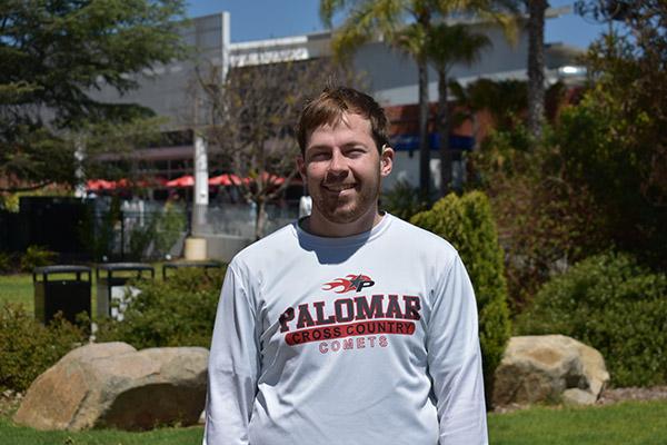 Deaf Palomar student James Singer III poses for a photograph. (Gustavo Cristobal/The Telescope)