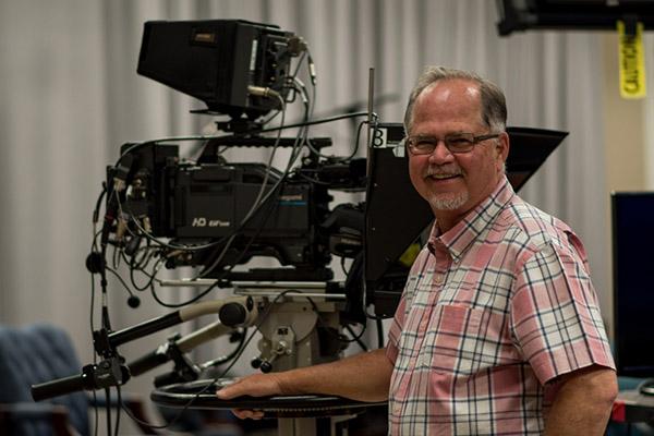 After 19 years of service Broadcast Professor Pat Hahn is retiring in May 2017. (Melissa Grant/The Telescope)