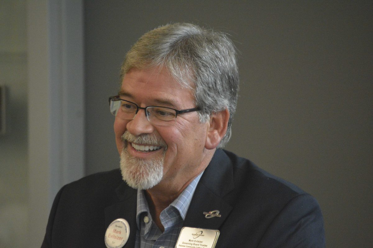 Incumbent Mark Evilsizer is running for reelection in the upcoming Nov. 6 election for Governing Board Trustee. (Linus Smith/The Telescope)