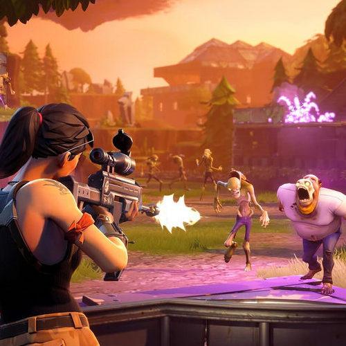 Fortnite gameplay. Image courtesy of BagoGames/Flickr.