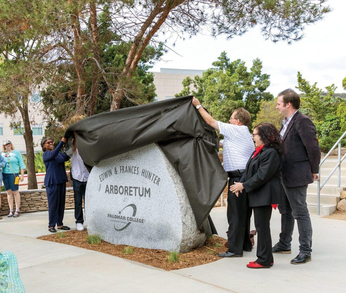 Edwin & Frances Hunter Arboretum Trails at Palomar College, Grand Opening & Dedication, Sept. 26, 2019. (Adel Bautista/The Telescope)