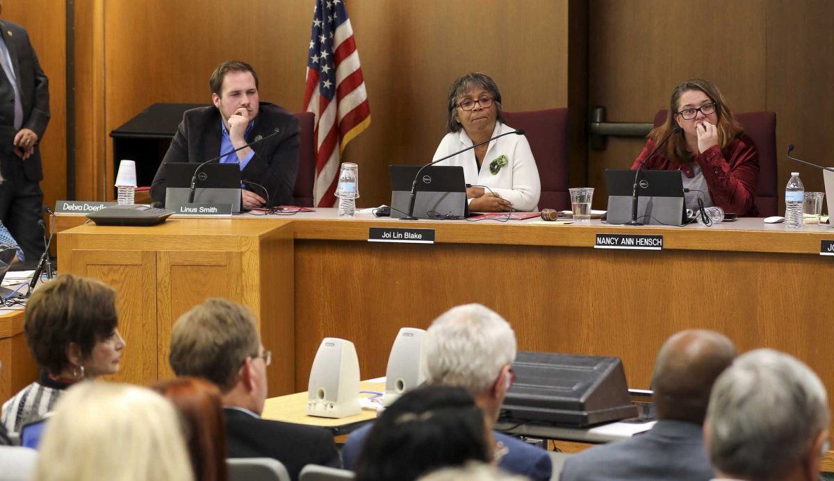 Palomar College Governing Board Meeting, San Marcos Campus, Room SSC-1, 2019-12-10.  Adel Bautista/The Telescope