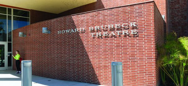 Palomar College Performing Arts Building, Howard Brubeck Theatre, East Entrance