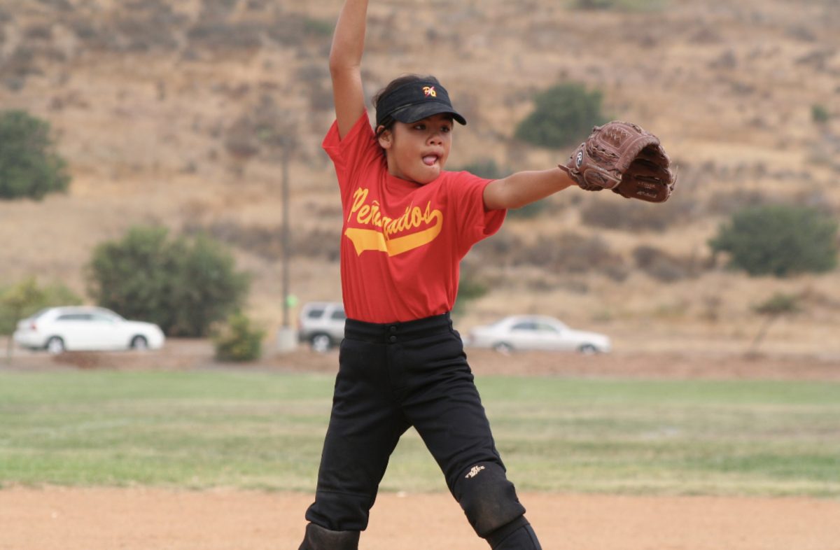 Alyssa Domingo, Palomar Softball, Age 8