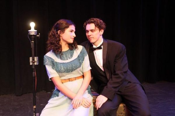 Photo Courtesy: Lily Eichner. Joshua Bradford as Bobby Child and Sarah Schechter as Polly Baker.