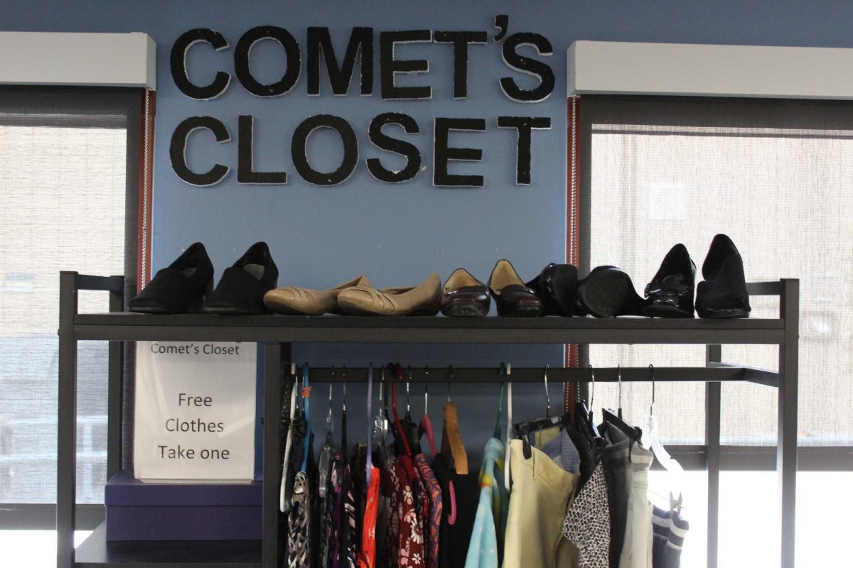 Comet's Closet in room FD-4. Photo credit: Rachel Hyman