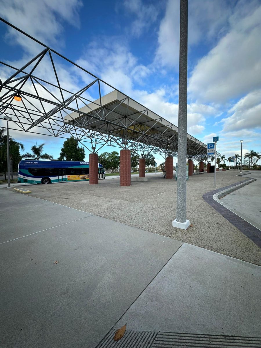 The SPRINTER train and bus service offer students the option of public transit to get to school.