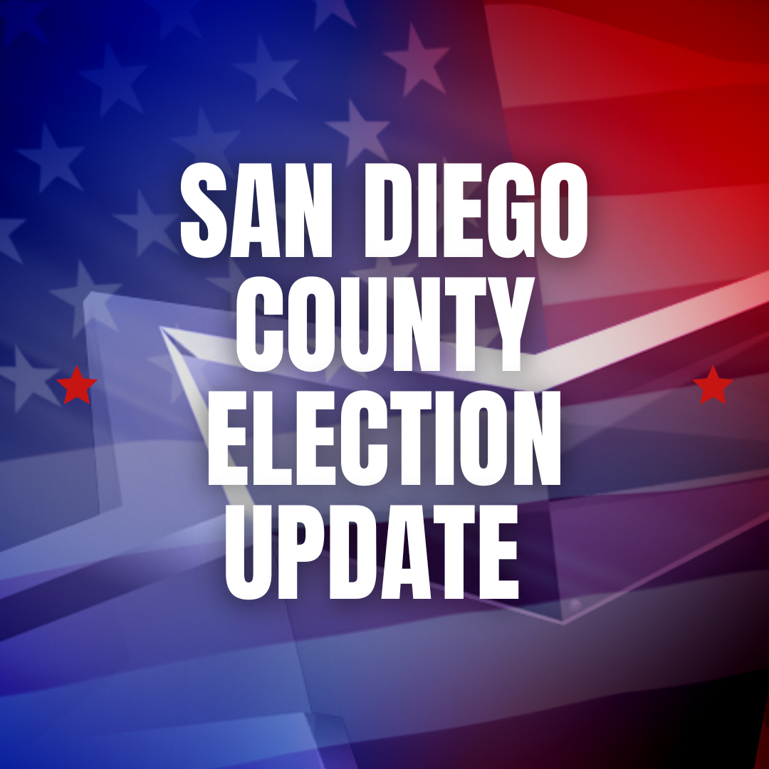 San Diego County local election illustration. 